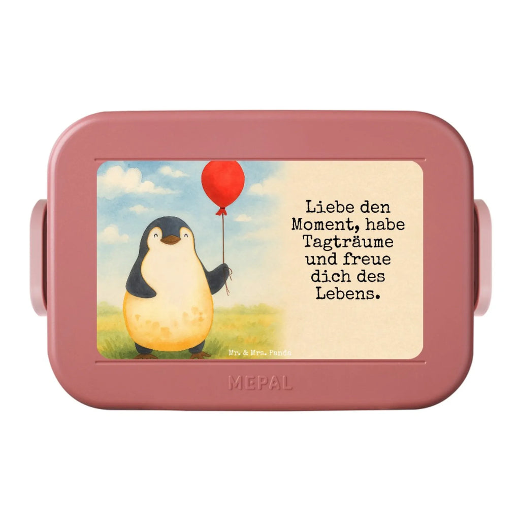MEPAL Bentobox Pinguin Luftballon Design Bentobox, Brotdose, Lunchbox, Pinguin, Motivation, neues Leben, Geschenkidee, Glück, Lebenslust, Luftballon, Geschenk Freundin, Tagträume, Neustart, Pinguine, Liebe, beste Freundin