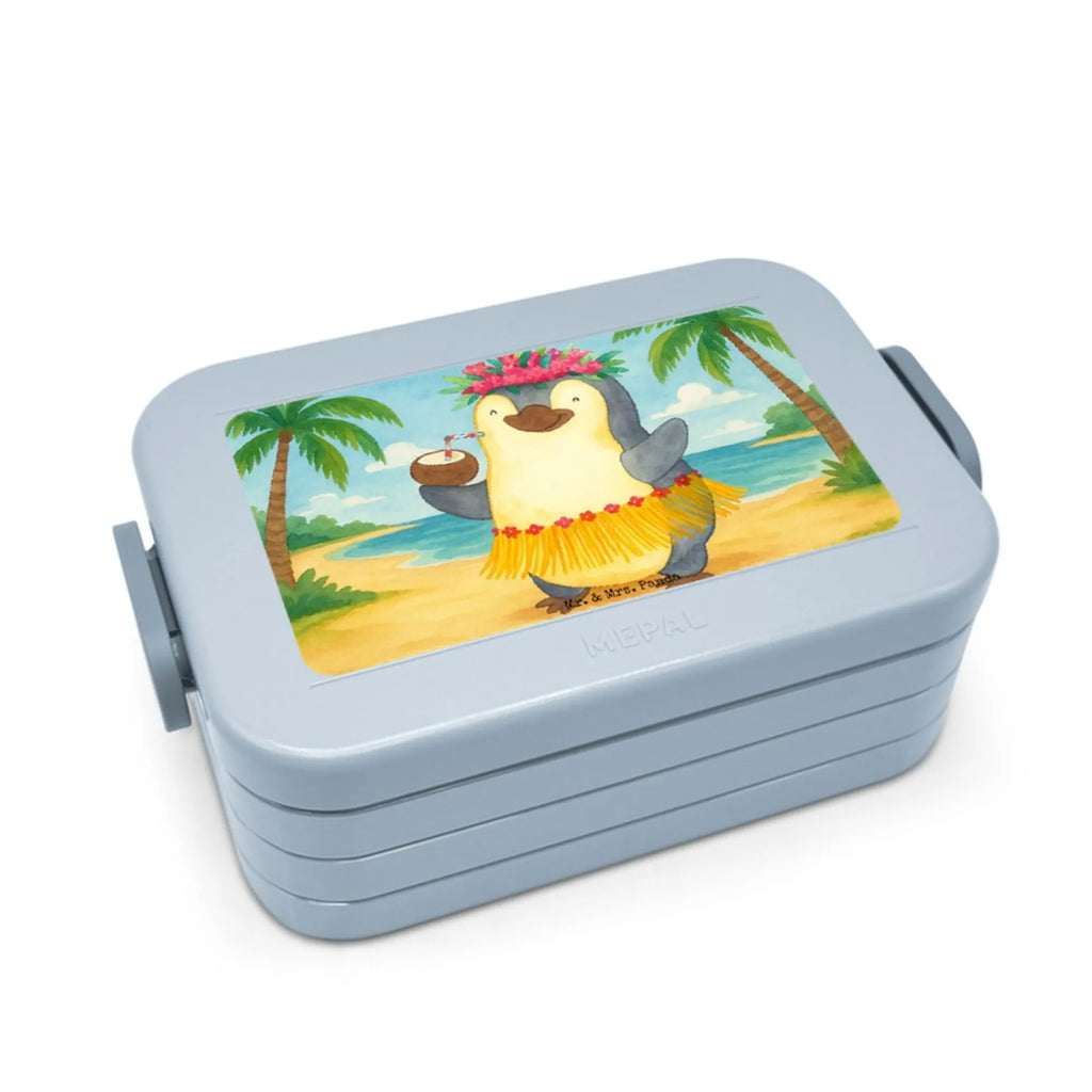 MEPAL Bentobox Pinguin Kokosnuss Design Lunchbox, Brotdose, Bentobox, Pinguin, Hawaii, Pinguine, Kokosnuss, Urlaub, Aloha