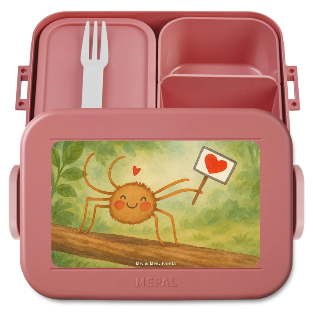 MEPAL Bentobox Spinne Agathe Motivation Design Lunchbox, Brotdose, Bentobox, Spinne Agathe, Spinne, Agathe, Videos, Merchandise, Glück, Vertrauen, Liebe, Dankeschön, Motivation