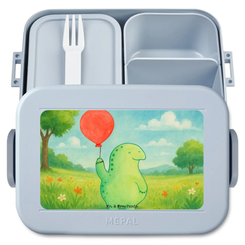 MEPAL Bentobox Schildkröte Luftballon Design Brotdose, Bentobox, Lunchbox, Schildkröte, Motivation, Mutausbruch, Motivationsspruch, Schildkröten