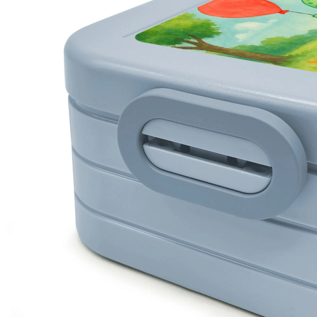 MEPAL Bentobox Schildkröte Luftballon Design Brotdose, Bentobox, Lunchbox, Schildkröte, Motivation, Mutausbruch, Motivationsspruch, Schildkröten