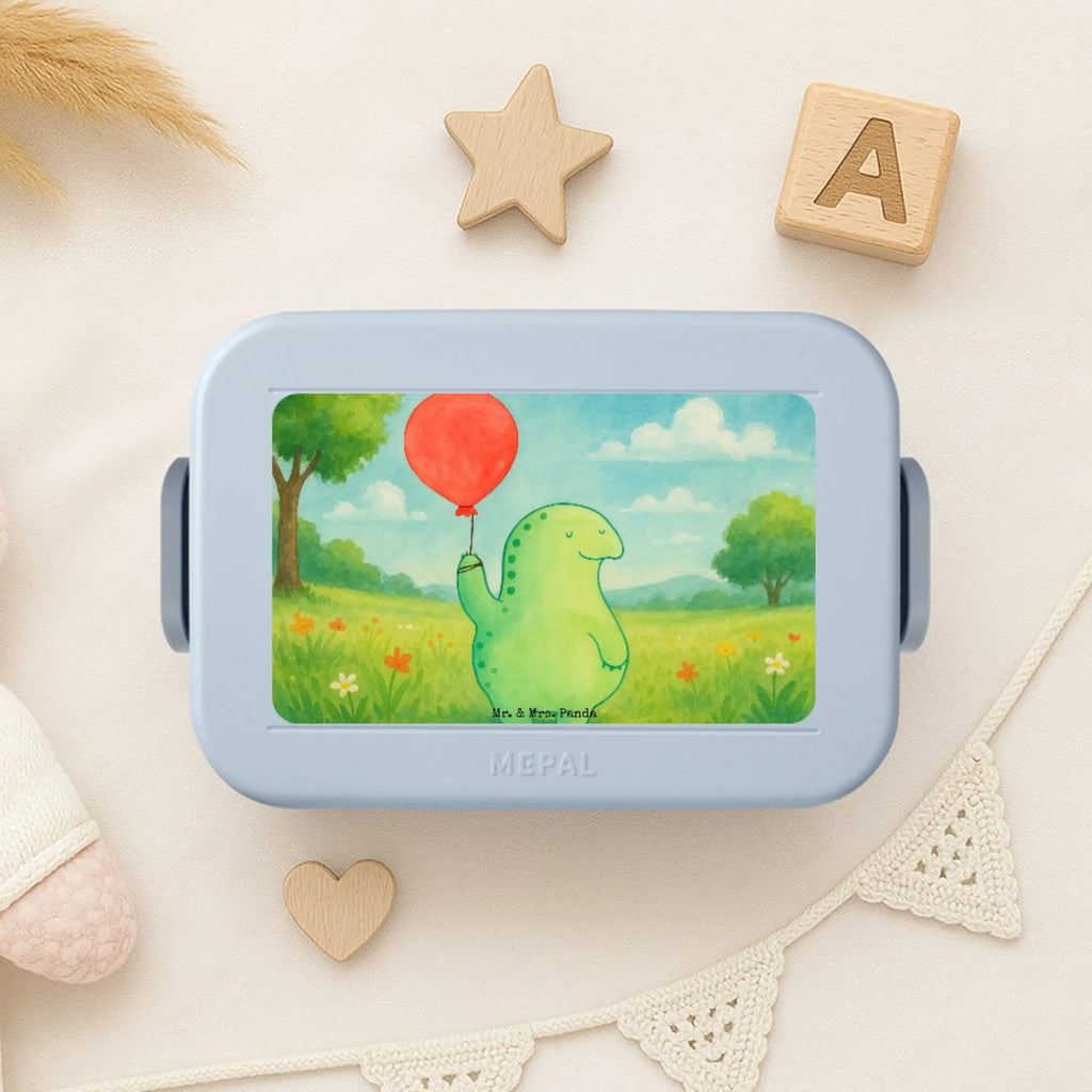 MEPAL Bentobox Schildkröte Luftballon Design Brotdose, Bentobox, Lunchbox, Schildkröte, Motivation, Mutausbruch, Motivationsspruch, Schildkröten