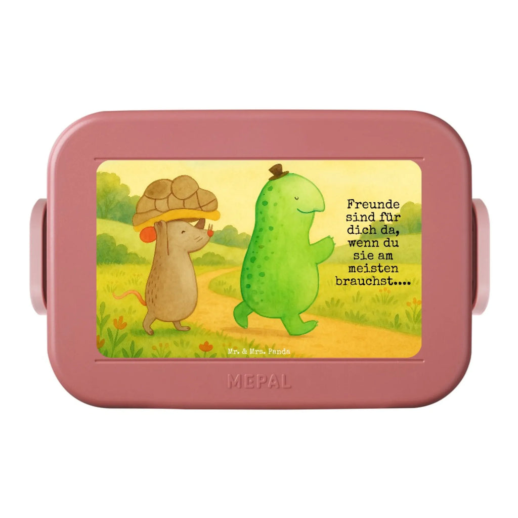 MEPAL Bentobox Schildkröte Maus Design Brotdose, Bentobox, Lunchbox, Schildkröte, Freunde, beste Freundinnen, beste Freunde, Maus, Freundinnen