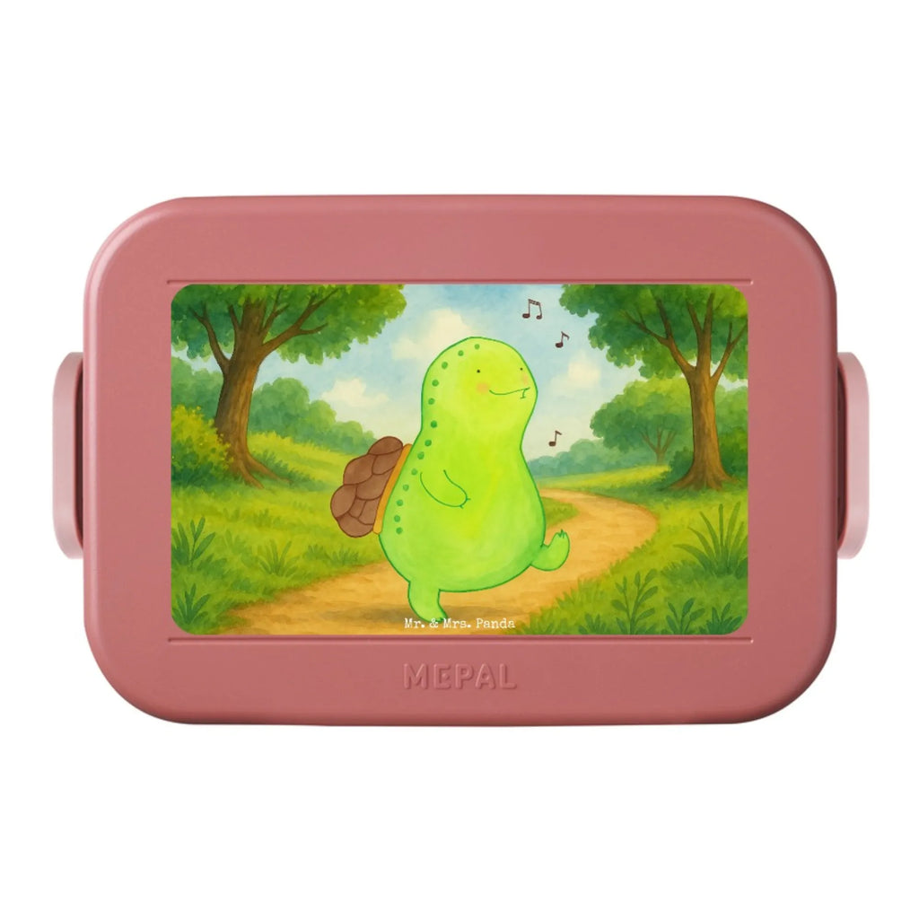 MEPAL Bentobox Schildkröte Pfeifen Design Bentobox, Brotdose, Lunchbox, Schildkröte, Schildi, Schildkröten, Lebensfreude, Motivation, Depression, fröhlich, Neuanfang, Trennung, Glück