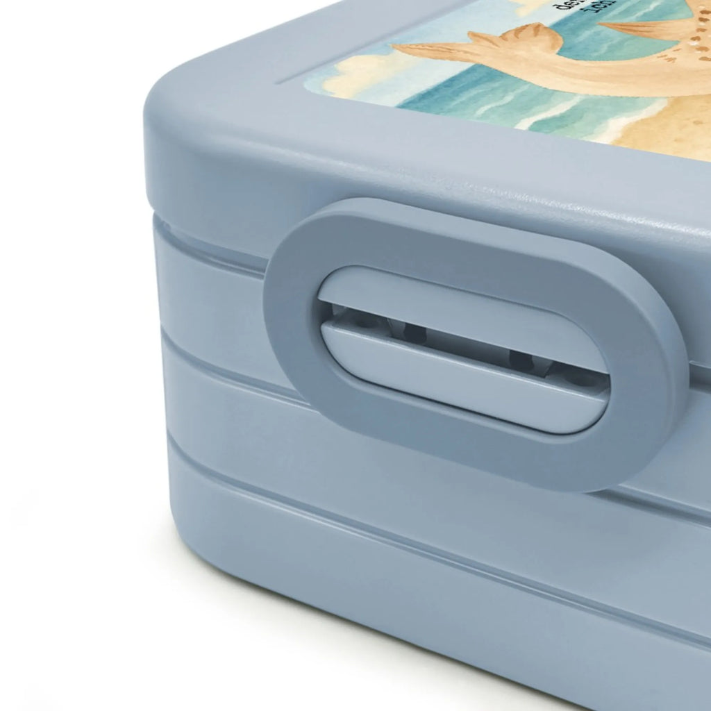 MEPAL Bentobox Robbe Liegen Design Lunchbox, Bentobox, Brotdose, Tiermotive, Gute Laune, lustige Sprüche, Tiere, Robben, Ostsee, Strand, Meerestier, Seehund, Freude, Lachen, Robbe, Nordsee