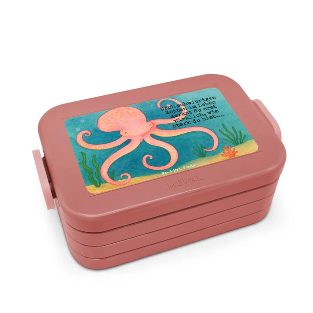 MEPAL Bentobox Tintenfisch Design Lunchbox, Bentobox, Brotdose, Tiermotive, Gute Laune, lustige Sprüche, Tiere, Meer, Wasser, Tintenfisch, Meerestier, Arme, Krake, Ozean