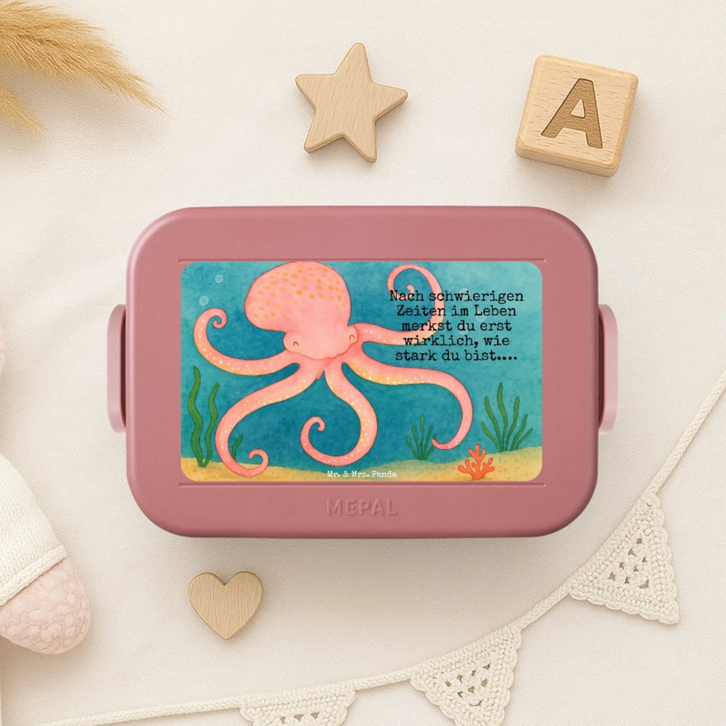 MEPAL Bentobox Tintenfisch Design Lunchbox, Bentobox, Brotdose, Tiermotive, Gute Laune, lustige Sprüche, Tiere, Meer, Wasser, Tintenfisch, Meerestier, Arme, Krake, Ozean