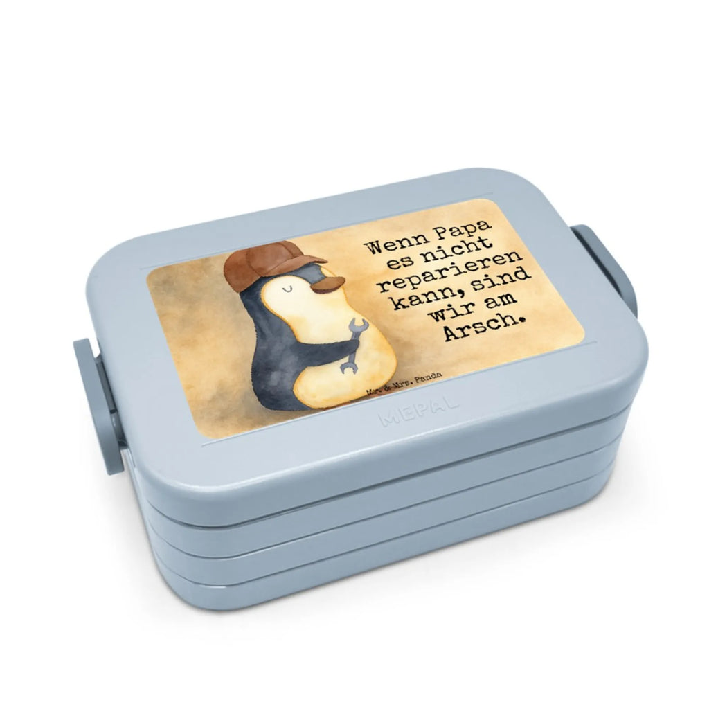 MEPAL Bentobox Wenn Papa es nicht reparieren kann, sind wir am Arsch Design Brotdose, Lunchbox, Bentobox, Familie, Vatertag, Muttertag, Bruder, Schwester, Mama, Papa, Oma, Opa, Vater, Geschenk Papa, Bester Papa der Welt