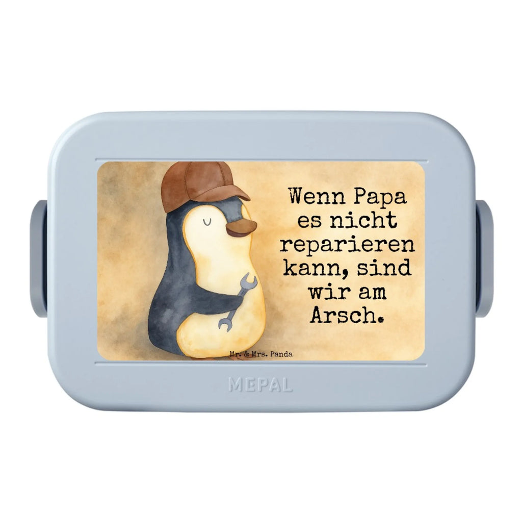 MEPAL Bentobox Wenn Papa es nicht reparieren kann, sind wir am Arsch Design Brotdose, Lunchbox, Bentobox, Familie, Vatertag, Muttertag, Bruder, Schwester, Mama, Papa, Oma, Opa, Vater, Geschenk Papa, Bester Papa der Welt