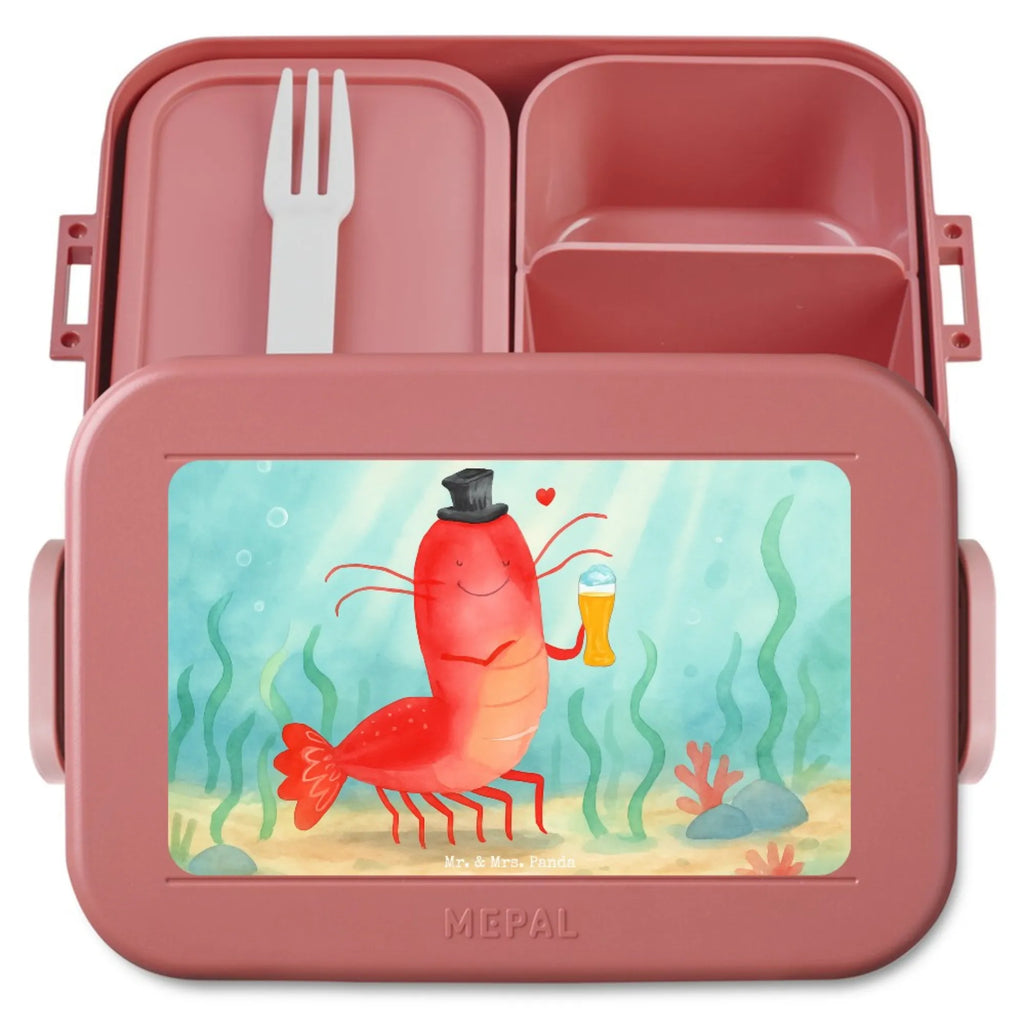 MEPAL Bentobox Hummer Weizen Design Lunchbox, Brotdose, Bentobox, Meerestiere, Meer, Urlaub, Garnelen, Bierliebhaber, Junggeselle, Junggesellin, Kneipe, Gasthaus, Kochen, Männerhaushalt, Garnele, Wirtschaft, Bier