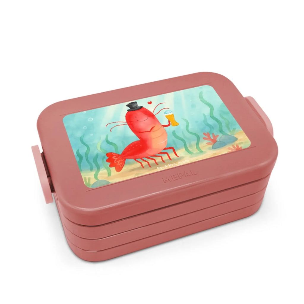 MEPAL Bentobox Hummer Weizen Design Lunchbox, Brotdose, Bentobox, Meerestiere, Meer, Urlaub, Garnelen, Bierliebhaber, Junggeselle, Junggesellin, Kneipe, Gasthaus, Kochen, Männerhaushalt, Garnele, Wirtschaft, Bier