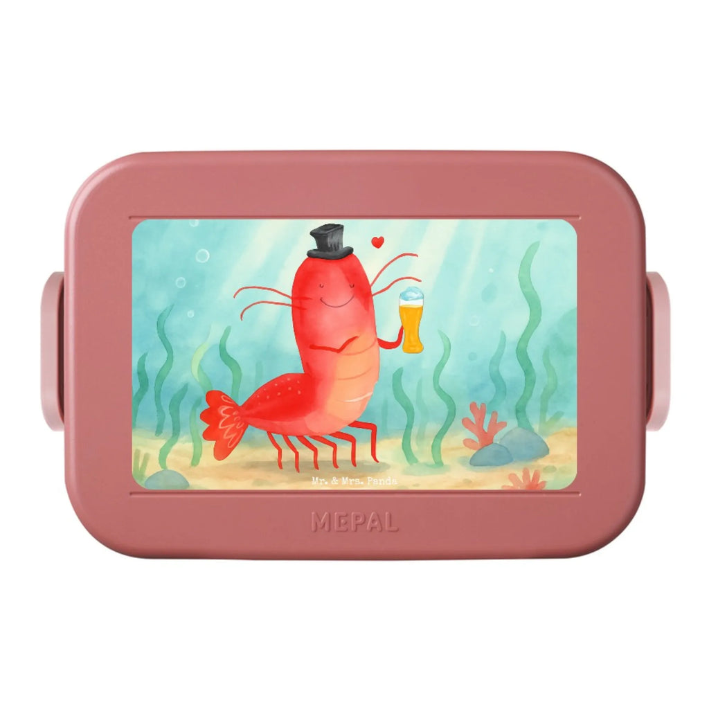 MEPAL Bentobox Hummer Weizen Design Lunchbox, Brotdose, Bentobox, Meerestiere, Meer, Urlaub, Garnelen, Bierliebhaber, Junggeselle, Junggesellin, Kneipe, Gasthaus, Kochen, Männerhaushalt, Garnele, Wirtschaft, Bier