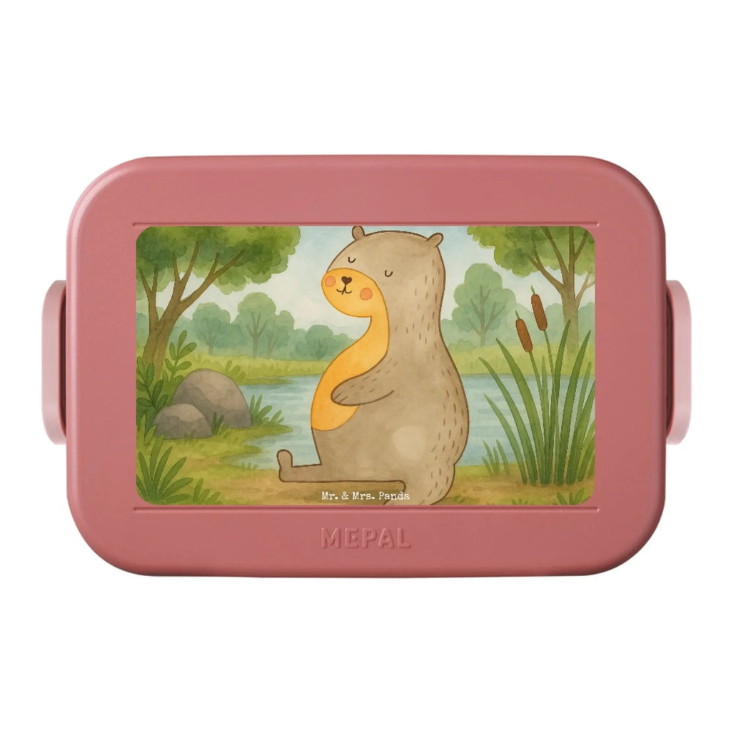 MEPAL Bentobox Otter Bauch Design Lunchbox, Bentobox, Brotdose, Otter, Fischotter, Seeotter, Otter Seeotter See Otter