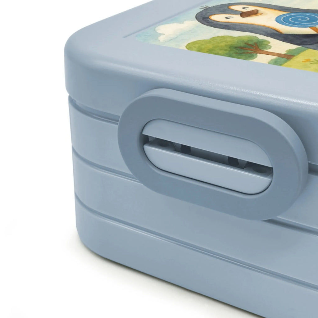 MEPAL Bentobox Pinguin Lolli Design Brotdose, Lunchbox, Bentobox, Pinguin, Lolli, Rebell, Süßigkeiten, Blödsinn, Ganove, Gauner, Rabauke, Spruch, Pinguine