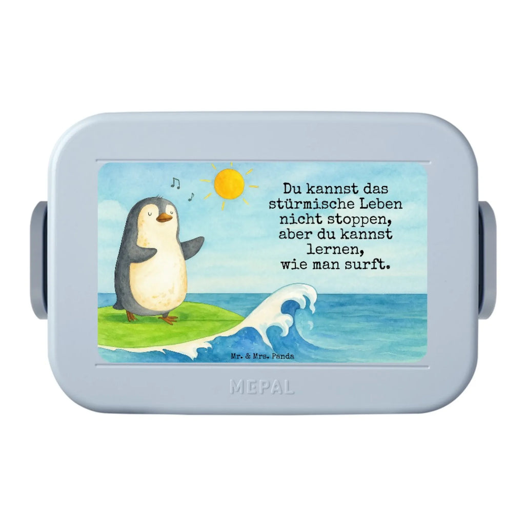 MEPAL Bentobox Pinguin Surfer Design Bentobox, Lunchbox, Brotdose, Pinguin, Portugal, Wellen, surfen, Surfer, Urlaub, Pinguine, Hawaii, Wellen reiten