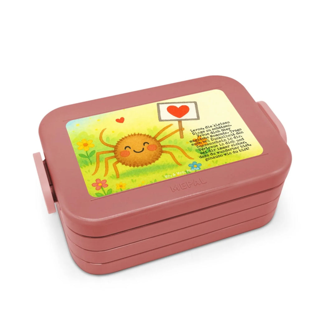 MEPAL Bentobox Spinne Agathe Motivation Design Lunchbox, Brotdose, Bentobox, Spinne Agathe, Spinne, Agathe, Videos, Merchandise, Glück, Vertrauen, Liebe, Dankeschön, Motivation
