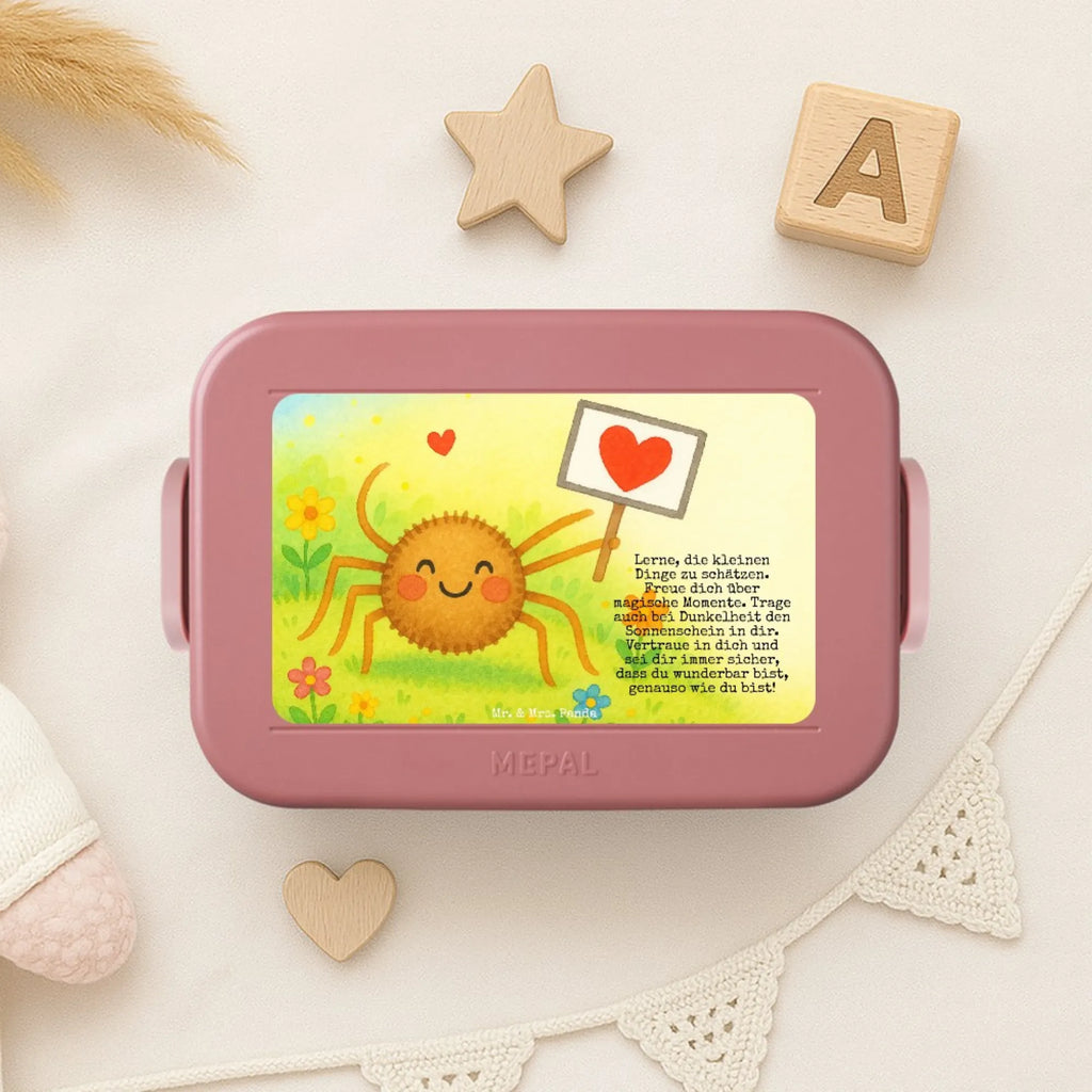 MEPAL Bentobox Spinne Agathe Motivation Design Lunchbox, Brotdose, Bentobox, Spinne Agathe, Spinne, Agathe, Videos, Merchandise, Glück, Vertrauen, Liebe, Dankeschön, Motivation