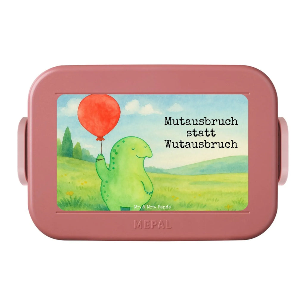 MEPAL Bentobox Schildkröte Luftballon Design Brotdose, Bentobox, Lunchbox, Schildkröte, Motivation, Mutausbruch, Motivationsspruch, Schildkröten