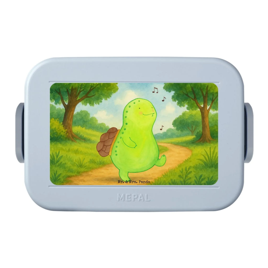 MEPAL Bentobox Schildkröte Pfeifen Design Bentobox, Brotdose, Lunchbox, Schildkröte, Schildi, Schildkröten, Lebensfreude, Motivation, Depression, fröhlich, Neuanfang, Trennung, Glück