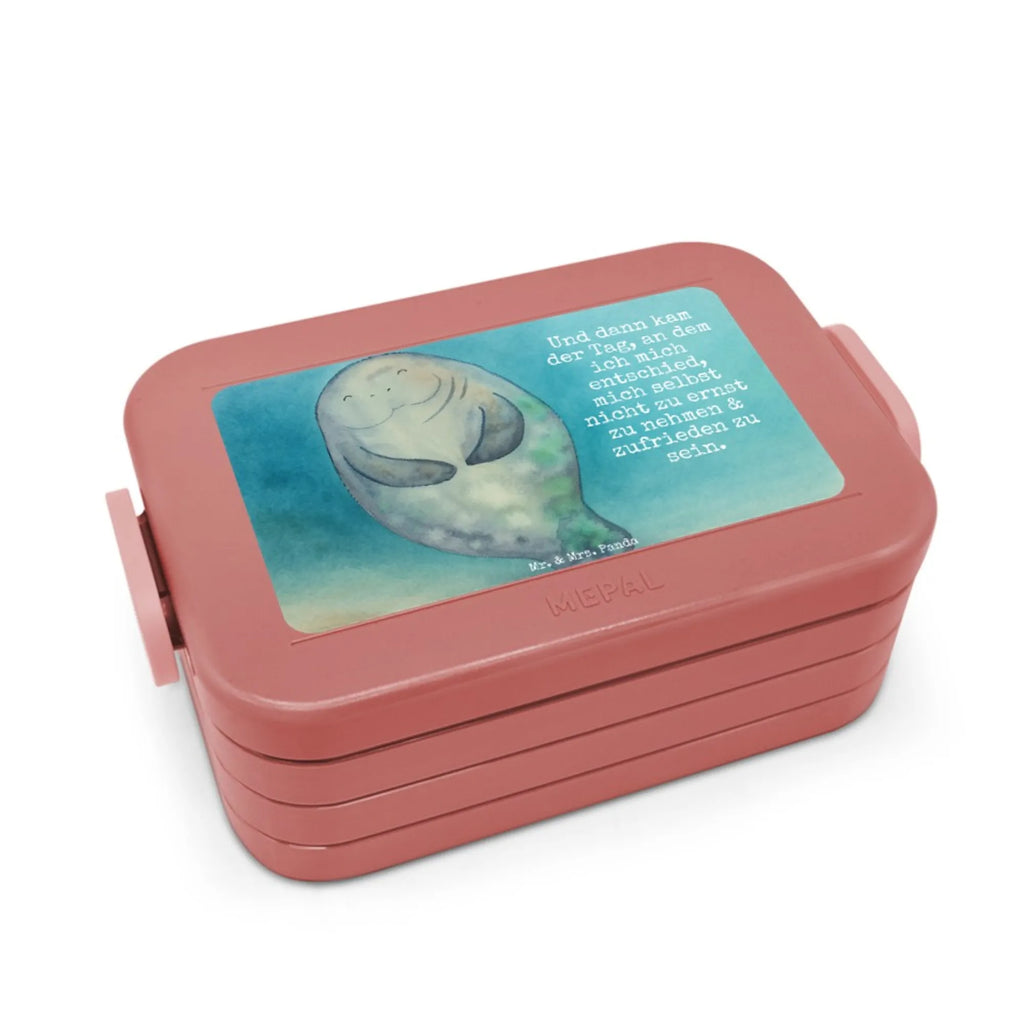 MEPAL Bentobox Seekuh Happy Design Lunchbox, Brotdose, Bentobox, Meerestiere, Meer, Urlaub, Zufrieden, Neuanfang, Achtsamkeit, Neustart, Liebeskummer, Respekt, Seekuh, Freundin, Seekühe, Selbstliebe