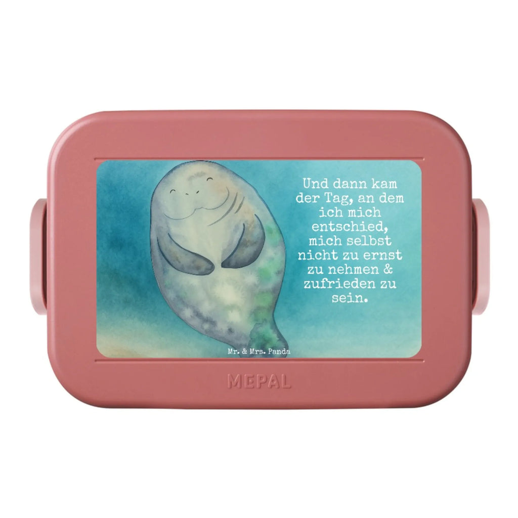 MEPAL Bentobox Seekuh Happy Design Lunchbox, Brotdose, Bentobox, Meerestiere, Meer, Urlaub, Zufrieden, Neuanfang, Achtsamkeit, Neustart, Liebeskummer, Respekt, Seekuh, Freundin, Seekühe, Selbstliebe