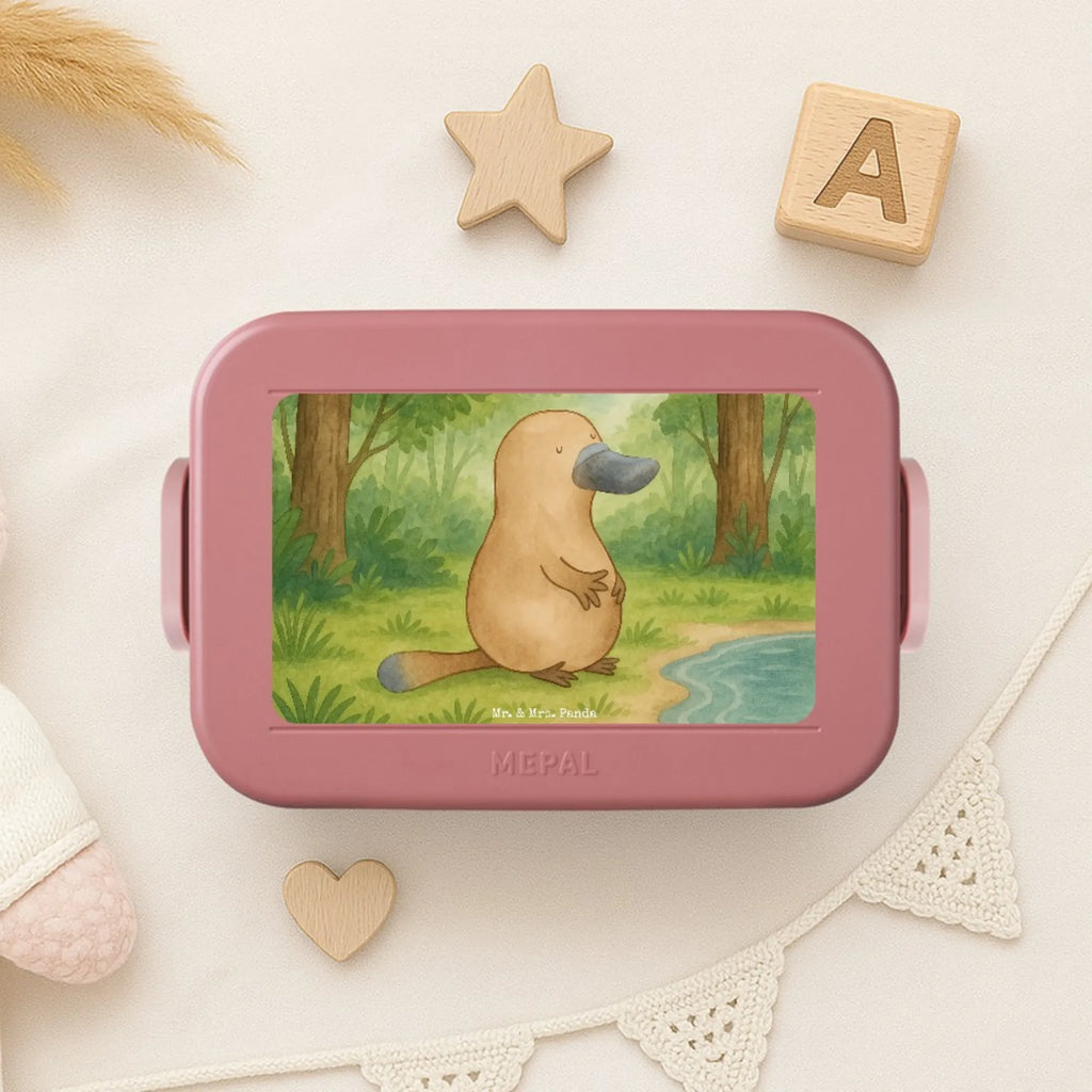 MEPAL Bentobox Schnabeltier Mut Design Brotdose, Bentobox, Lunchbox, Meerestiere, Meer, Urlaub, Schnabeltiere, Weltreise, Neustart, Büro, Neuanfang, Schnabeltier, Raodtrip, Arbeit, Motivation, mutig, Lebensweisheit, Mut, Training