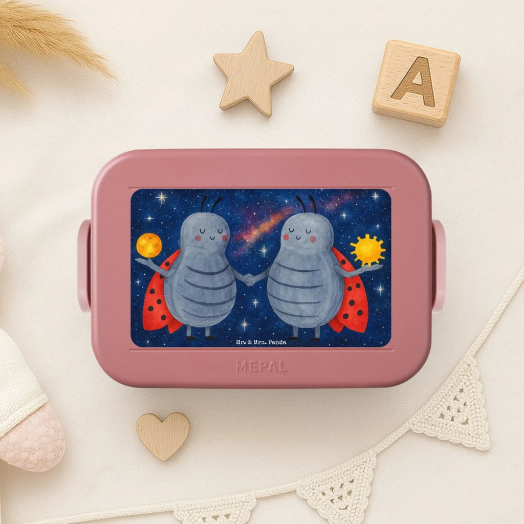 MEPAL Bentobox Sternzeichen Zwilling Design Lunchbox, Bentobox, Brotdose, Tierkreiszeichen, Sternzeichen, Horoskop, Astrologie, Aszendent, Geschenk Juni, Geburtstag Mai, Glückskäfer, Zwillinge, Zwilling Sternzeichen, Zwillingsbruder, Marienkäfer, Zwilling Geschenk, Geschenk Mai, Zwillingsschwester