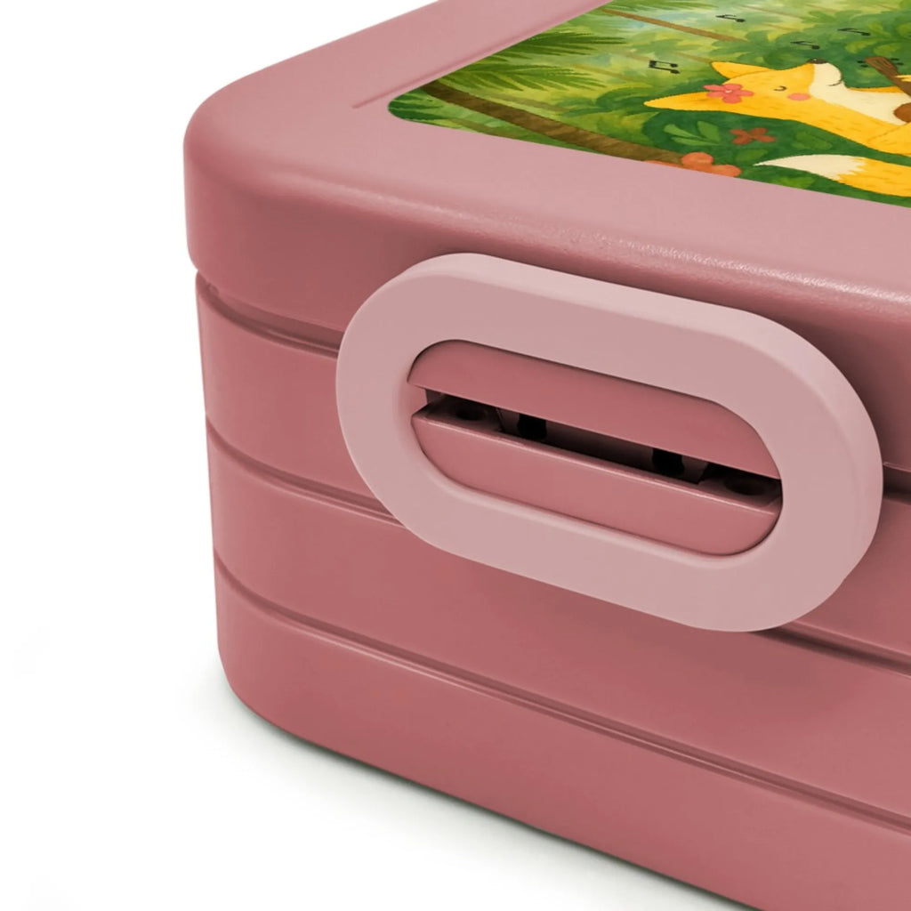 MEPAL Bentobox Waldtiere Aloha Design Brotdose, Lunchbox, Bentobox, Tiermotive, Gute Laune, lustige Sprüche, Tiere, Wald, Tanzen, Leben, Hase, Lachen, Aloha, Waldtiere, Bär, Igel, Musik