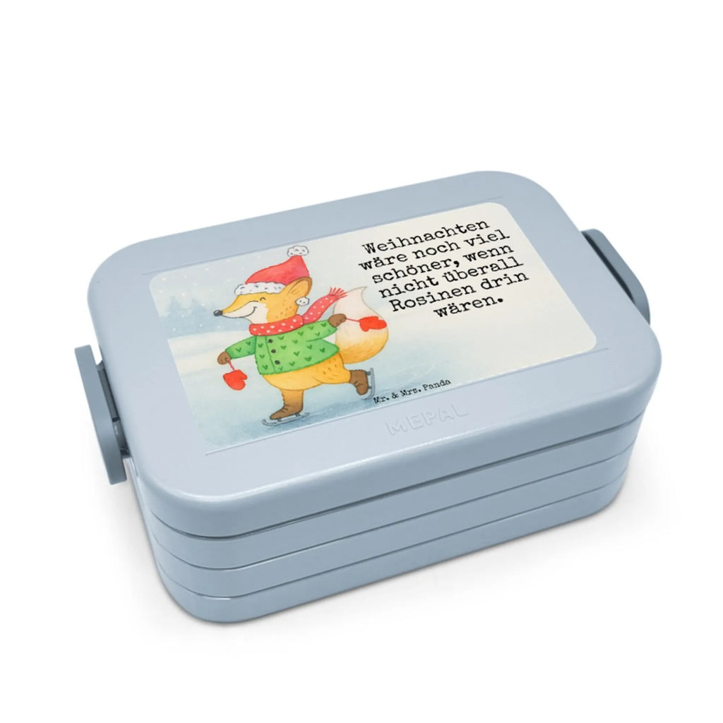 MEPAL Bentobox Fuchs  Schlittschuhe Design Brotdose, Bentobox, Lunchbox, Winter, Weihnachten, Weihnachtsdeko, Nikolaus, Advent, Heiligabend, Wintermotiv, Weihnachtsbaum, Tannenbaum, Weihnachtszeit, Weihnachtsmann, Weihnachtstage