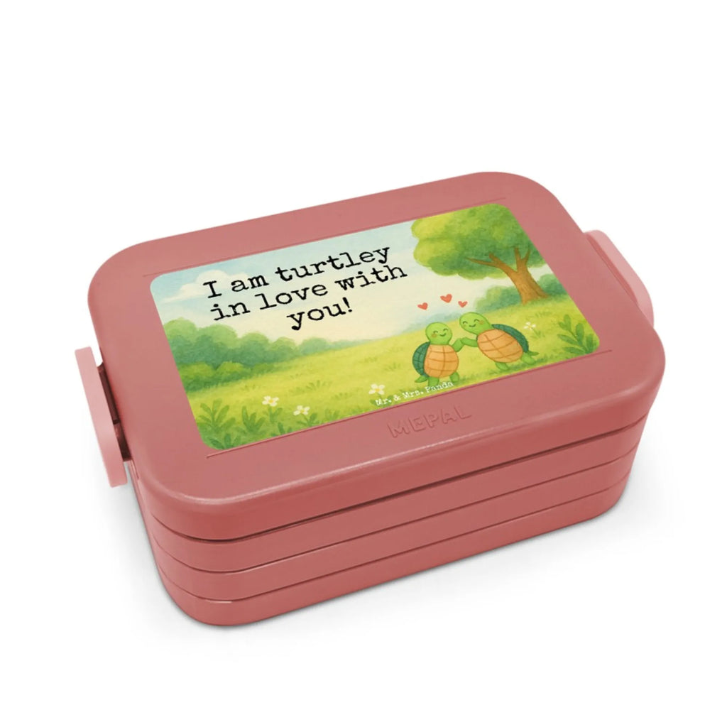 MEPAL Bentobox Schildkröten Paar Design Lunchbox, Brotdose, Bentobox, Liebe, Partner, Freund, Freundin, Ehemann, Ehefrau, Heiraten, Verlobung, Heiratsantrag, Liebesgeschenk, Jahrestag, Hocheitstag, Geschenk für Partner, Geschenk für Frauen, Geschenk für Freundin, Hochzeitstag, Mitbringsel, Liebesbeweis, für Männer, für Ehemann, Valentinstag