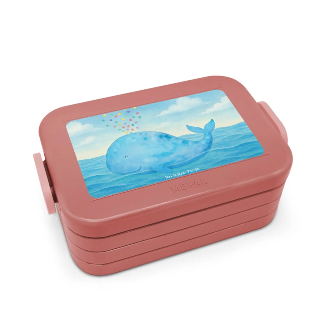 MEPAL Bentobox Wal Konfetti Design Lunchbox, Bentobox, Brotdose, Meerestiere, Meer, Urlaub, Wale, Lebensabschnitt, Diät, Wal, Neustart, Neuanfang, Motivation, Trennung, Abnehmen, Konfetti, Geburtstag