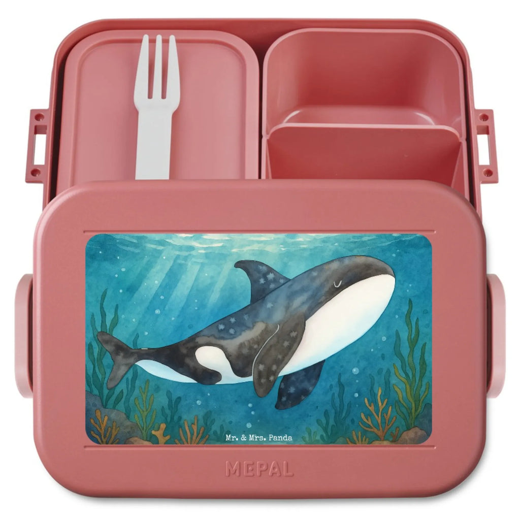 MEPAL Bentobox Orca Design Brotdose, Lunchbox, Bentobox, Meerestiere, Meer, Urlaub, Killerwal, Startup, Möglichkeiten, Büro, Arbeit, Motivation, Wal, Orca, Selbstliebe, Neustart, Orcas