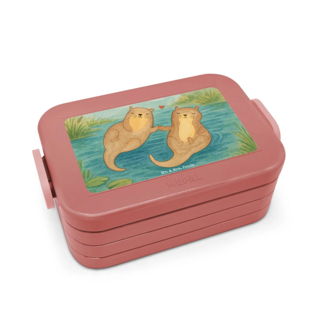 MEPAL Bentobox Otter Hände halten Design Brotdose, Lunchbox, Bentobox, Otter, Fischotter, Seeotter, Otter Seeotter See Otter