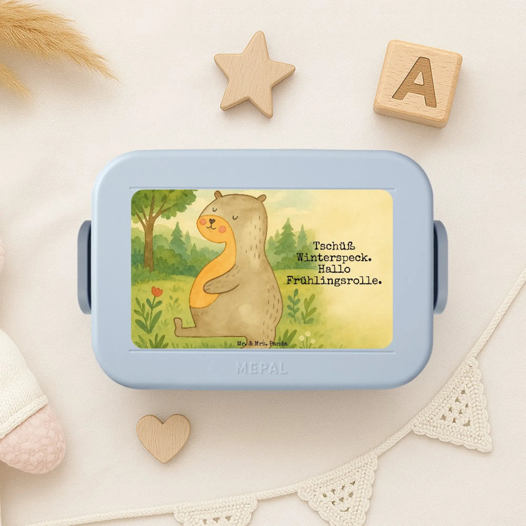 MEPAL Bentobox Otter Bauch Design Lunchbox, Bentobox, Brotdose, Otter, Fischotter, Seeotter, Otter Seeotter See Otter