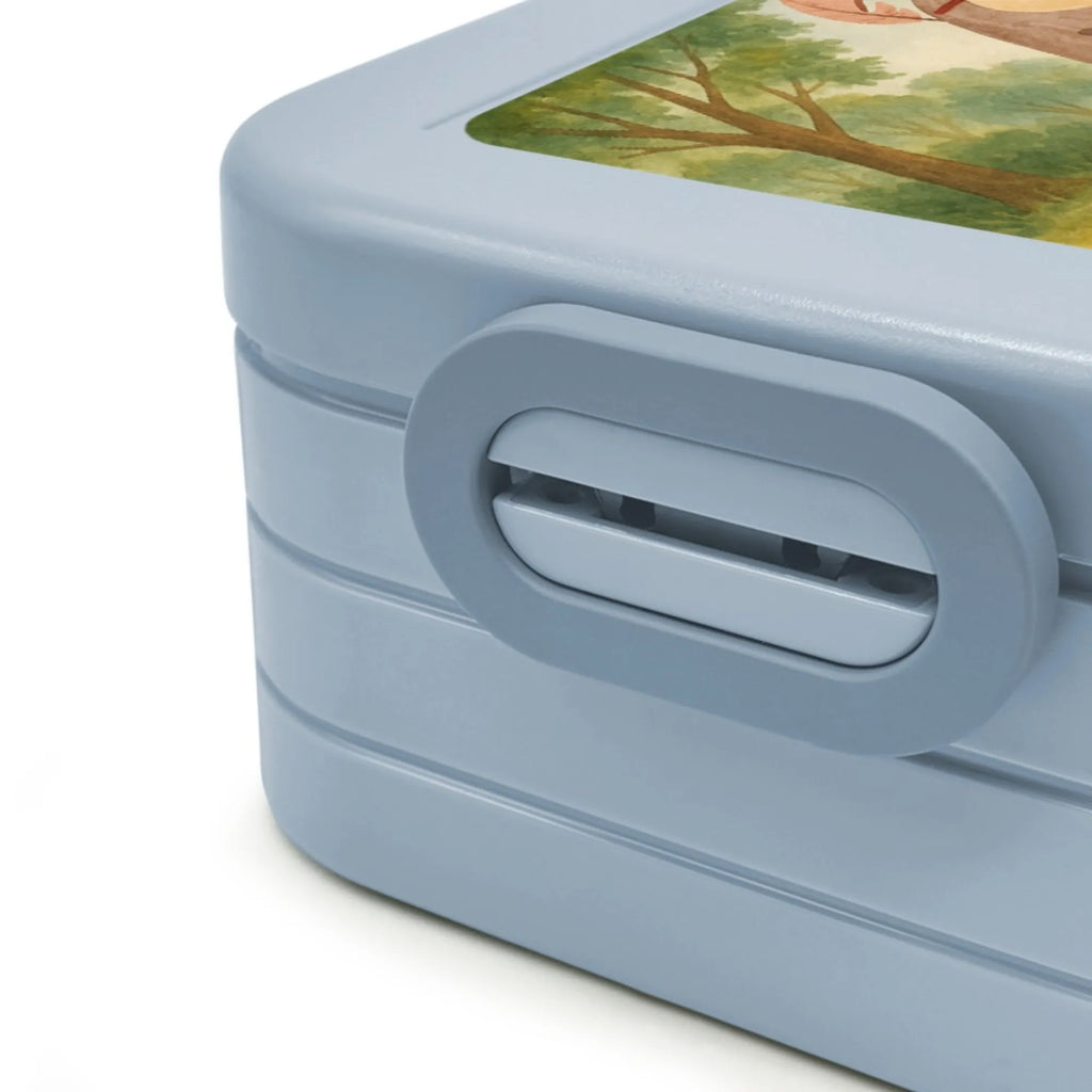 MEPAL Bentobox Eule Federschmuck Design Bentobox, Lunchbox, Brotdose, Eule, Reisespruch, Das Leben ist ein Abenteuer, Owl, Eule Deko, Dekoration, Federschmuck