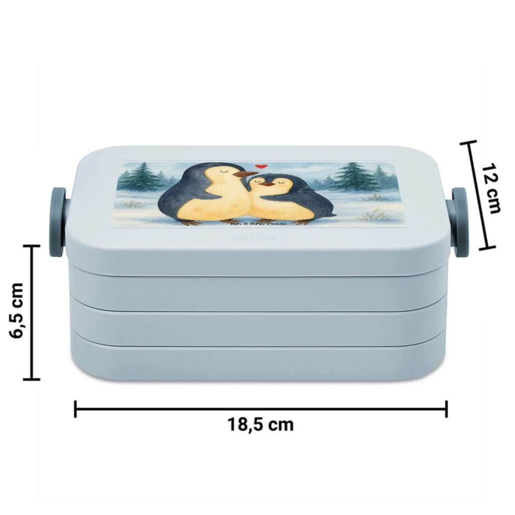 MEPAL Bentobox Pinguin umarmen Design Brotdose, Bentobox, Lunchbox, Pinguin, Liebesbeweis, Hochzeit, Liebespaar, Liebesgeschenk, Hochzeitsgeschenk, Verlobung, Hochzeitstag, Liebe, Jahrestag