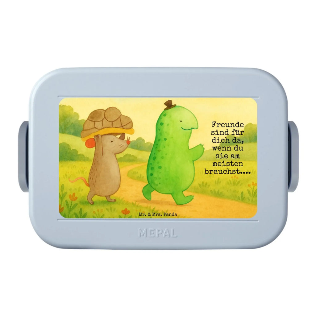 MEPAL Bentobox Schildkröte Maus Design Brotdose, Bentobox, Lunchbox, Schildkröte, Freunde, beste Freundinnen, beste Freunde, Maus, Freundinnen