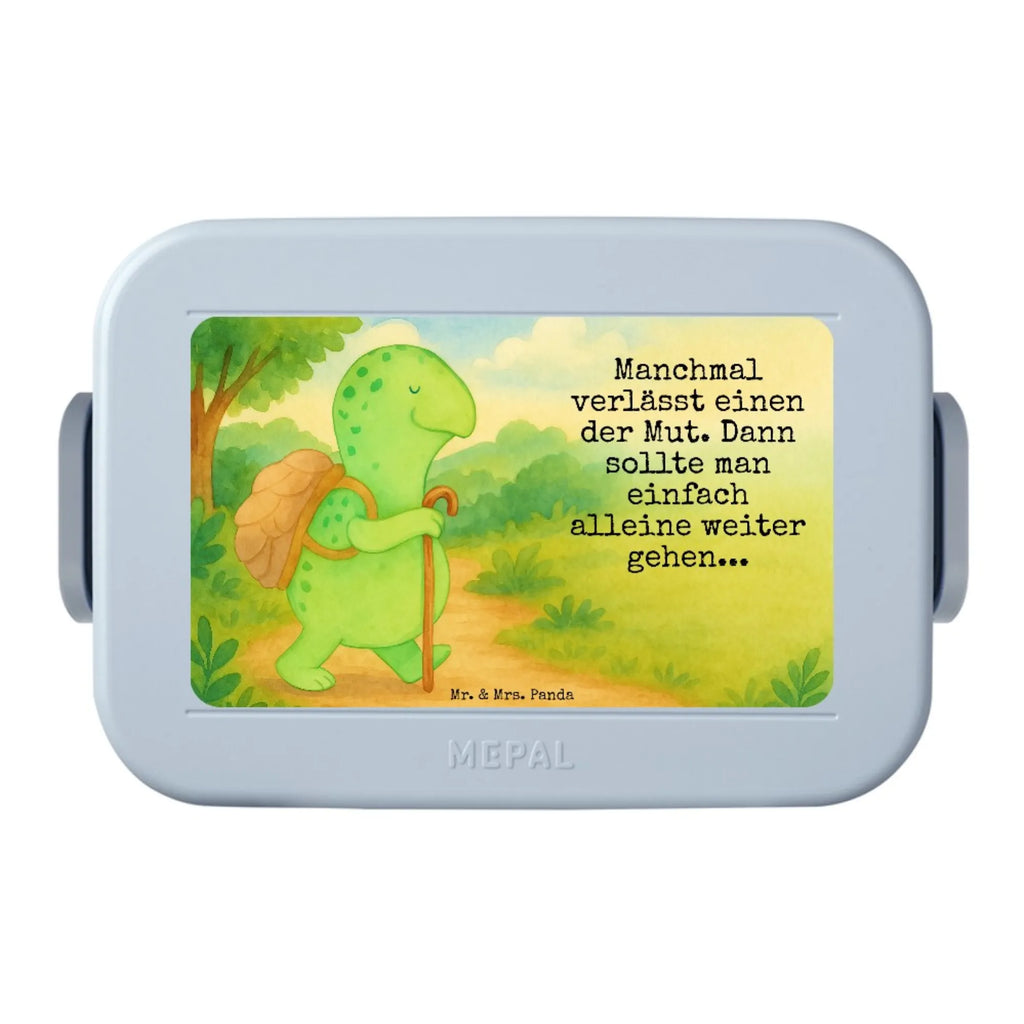 MEPAL Bentobox Schildkröte Wanderer Design Brotdose, Lunchbox, Bentobox, Schildkröte, Motivationssprüche, Neuanfang, Motivationsspruch, Motivation, Schildkröten