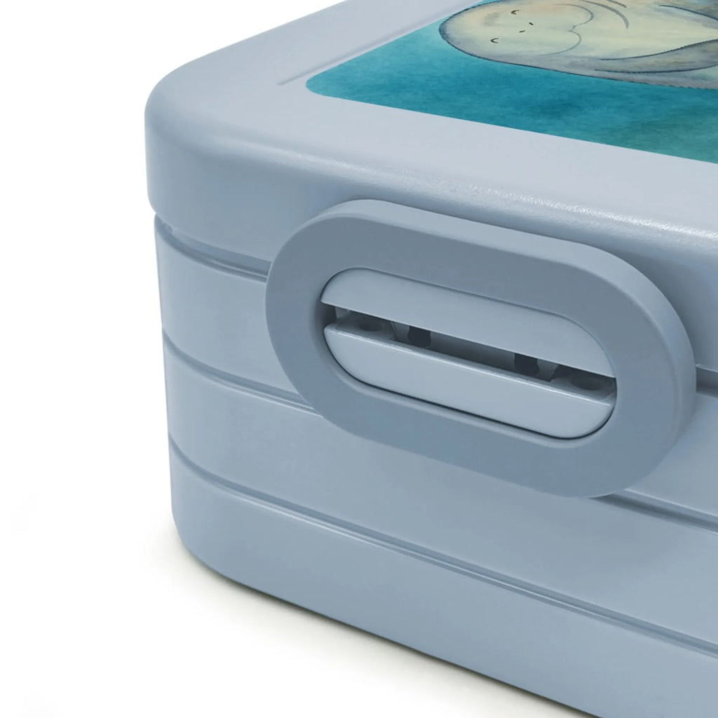 MEPAL Bentobox Seekuh Happy Design Lunchbox, Brotdose, Bentobox, Meerestiere, Meer, Urlaub, Zufrieden, Neuanfang, Achtsamkeit, Neustart, Liebeskummer, Respekt, Seekuh, Freundin, Seekühe, Selbstliebe