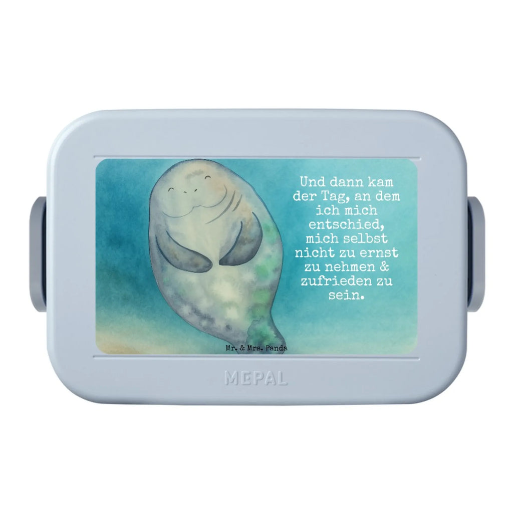 MEPAL Bentobox Seekuh Happy Design Lunchbox, Brotdose, Bentobox, Meerestiere, Meer, Urlaub, Zufrieden, Neuanfang, Achtsamkeit, Neustart, Liebeskummer, Respekt, Seekuh, Freundin, Seekühe, Selbstliebe
