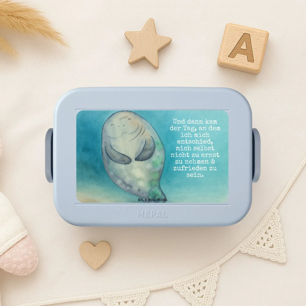MEPAL Bentobox Seekuh Happy Design Lunchbox, Brotdose, Bentobox, Meerestiere, Meer, Urlaub, Zufrieden, Neuanfang, Achtsamkeit, Neustart, Liebeskummer, Respekt, Seekuh, Freundin, Seekühe, Selbstliebe