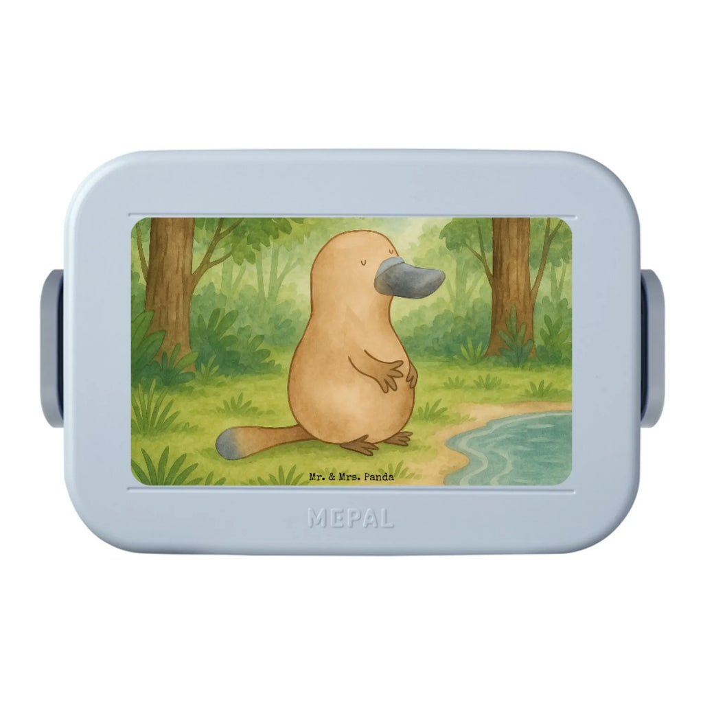 MEPAL Bentobox Schnabeltier Mut Design Brotdose, Bentobox, Lunchbox, Meerestiere, Meer, Urlaub, Schnabeltiere, Weltreise, Neustart, Büro, Neuanfang, Schnabeltier, Raodtrip, Arbeit, Motivation, mutig, Lebensweisheit, Mut, Training