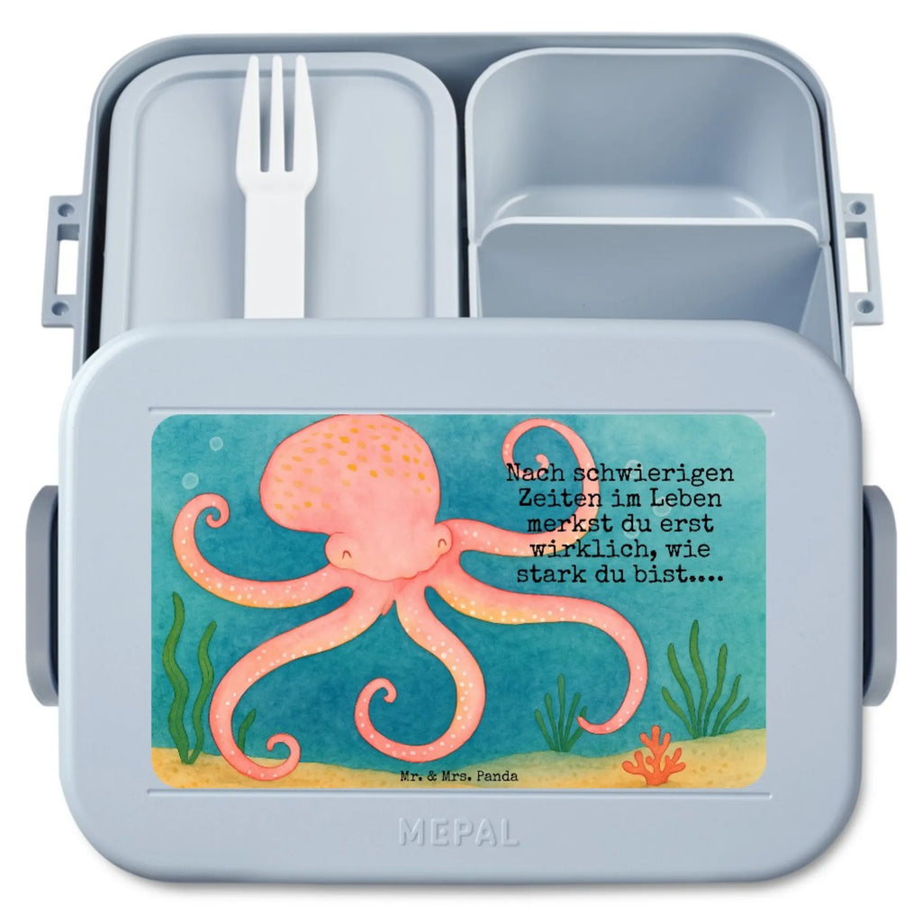 MEPAL Bentobox Tintenfisch Design Lunchbox, Bentobox, Brotdose, Tiermotive, Gute Laune, lustige Sprüche, Tiere, Meer, Wasser, Tintenfisch, Meerestier, Arme, Krake, Ozean