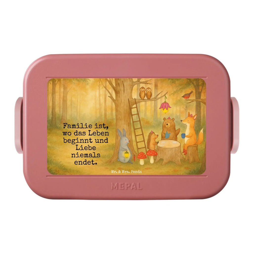 MEPAL Bentobox Waldtiere Picknick Design Bentobox, Lunchbox, Brotdose, Tiermotive, Gute Laune, lustige Sprüche, Tiere, Fuchs, Wald, Hase, Picknick, Igel, Waldtiere, Maus, Eichhörnchen