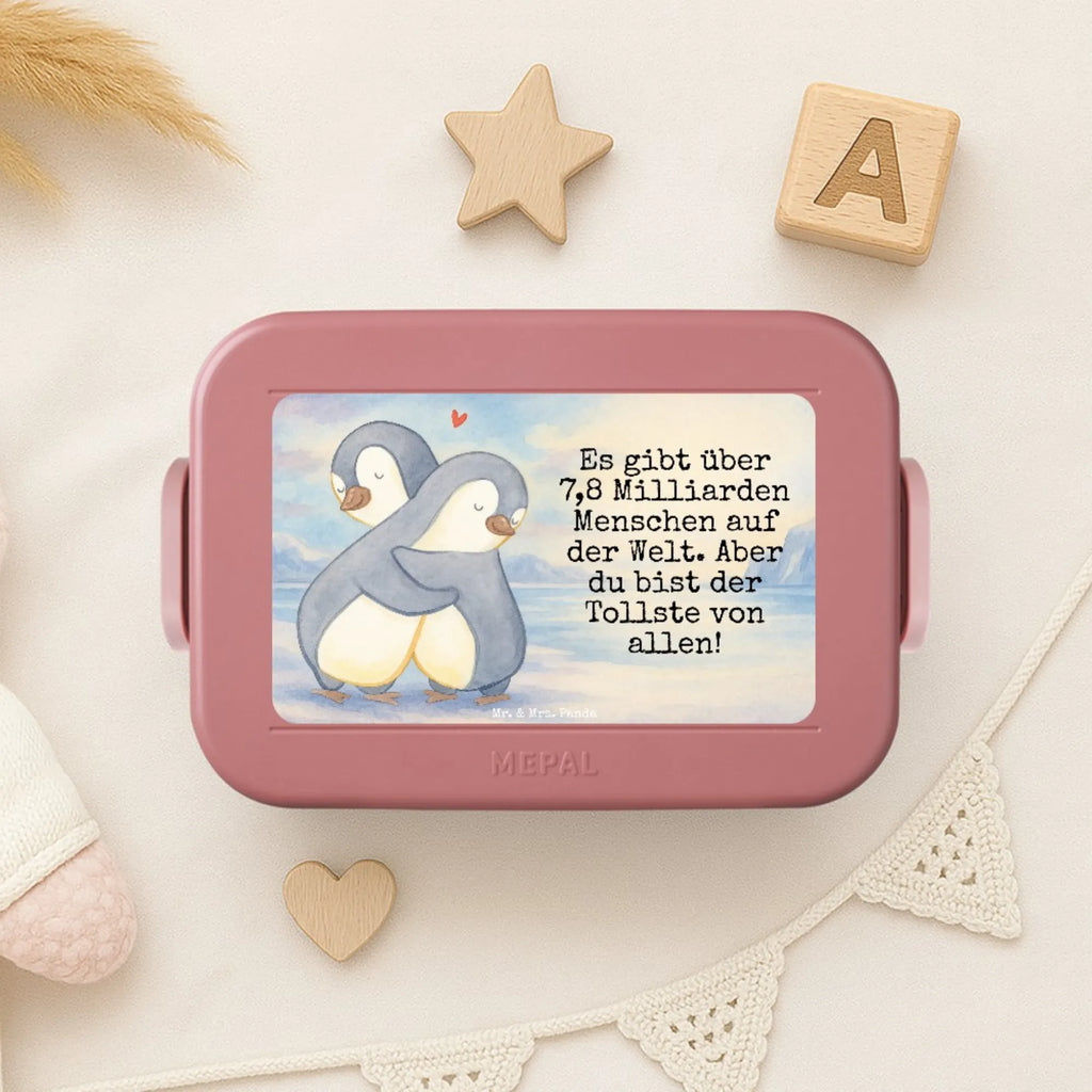 MEPAL Bentobox Pinguine Kuscheln Design Bentobox, Brotdose, Lunchbox, Liebe, Partner, Freund, Freundin, Ehemann, Ehefrau, Heiraten, Verlobung, Heiratsantrag, Liebesgeschenk, Jahrestag, Hocheitstag, Geschenk für Freundin, für Männer, Valentinstag, Liebesbeweis, für Ehemann, Hochzeitstag, Geschenk für Frauen, Mitbringsel, Geschenk für Partner