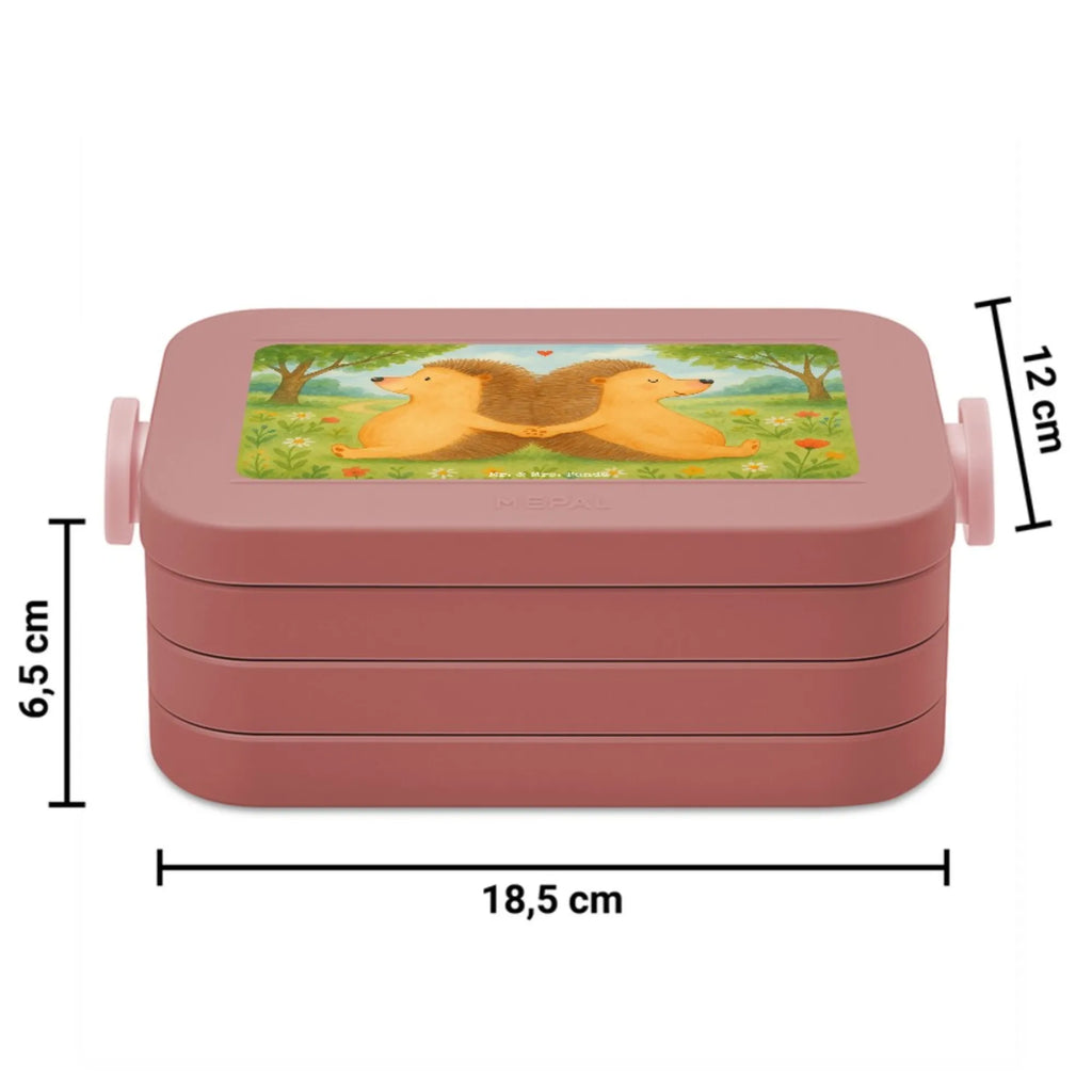 MEPAL Bentobox Igel händchenhaltend Design Lunchbox, Brotdose, Bentobox, Liebe, Partner, Freund, Freundin, Ehemann, Ehefrau, Heiraten, Verlobung, Heiratsantrag, Liebesgeschenk, Jahrestag, Hocheitstag, Liebesbotschaft, Love, Igel, Hochzeit, Liebesbeweis, Geschenk für zwei, große Liebe, Gemeinsamkeit, Hand in Hand, Lieblingsmensch, Igelliebe