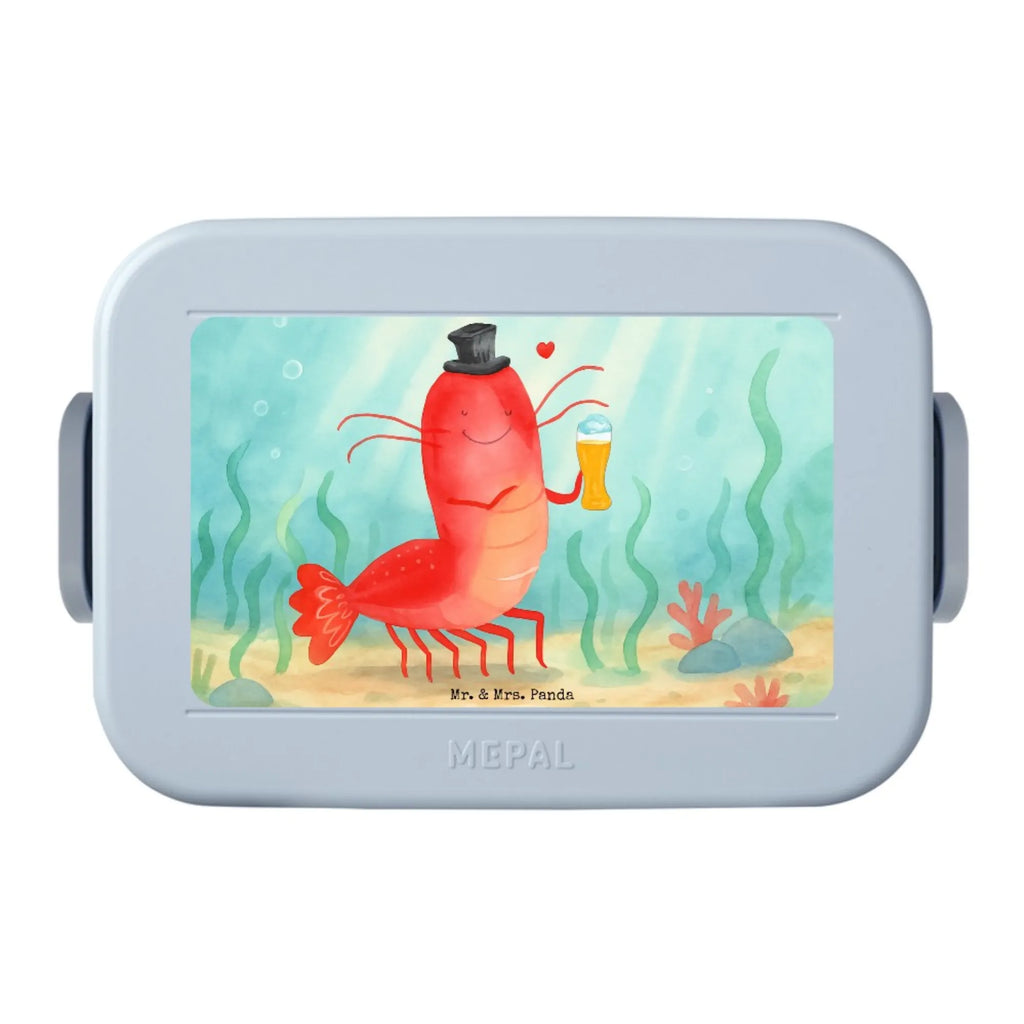 MEPAL Bentobox Hummer Weizen Design Lunchbox, Brotdose, Bentobox, Meerestiere, Meer, Urlaub, Garnelen, Bierliebhaber, Junggeselle, Junggesellin, Kneipe, Gasthaus, Kochen, Männerhaushalt, Garnele, Wirtschaft, Bier