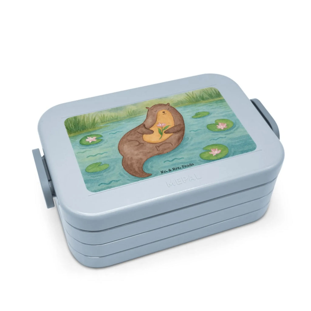 MEPAL Bentobox Otter Seerose Design Brotdose, Lunchbox, Bentobox, Otter, Fischotter, Seeotter, Otter Seeotter See Otter