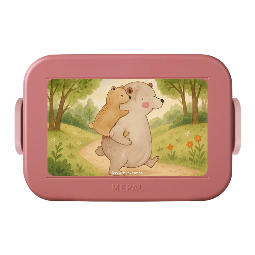 MEPAL Bentobox Papa Bär Design Lunchbox, Brotdose, Bentobox, Familie, Vatertag, Muttertag, Bruder, Schwester, Mama, Papa, Oma, Opa, Onkel, Papi, Geburtstag, Vati, Vater, Geschenk