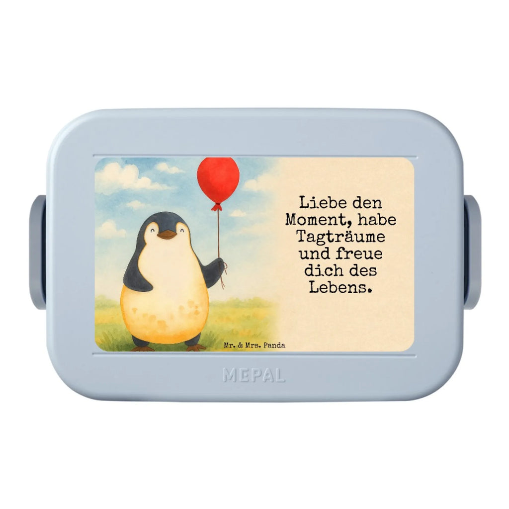 MEPAL Bentobox Pinguin Luftballon Design Bentobox, Brotdose, Lunchbox, Pinguin, Motivation, neues Leben, Geschenkidee, Glück, Lebenslust, Luftballon, Geschenk Freundin, Tagträume, Neustart, Pinguine, Liebe, beste Freundin